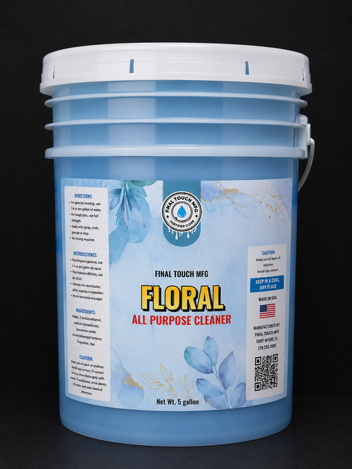FINAL TOUCH MFG ALL PURPOSE CLEANER – FLORAL SCENTED