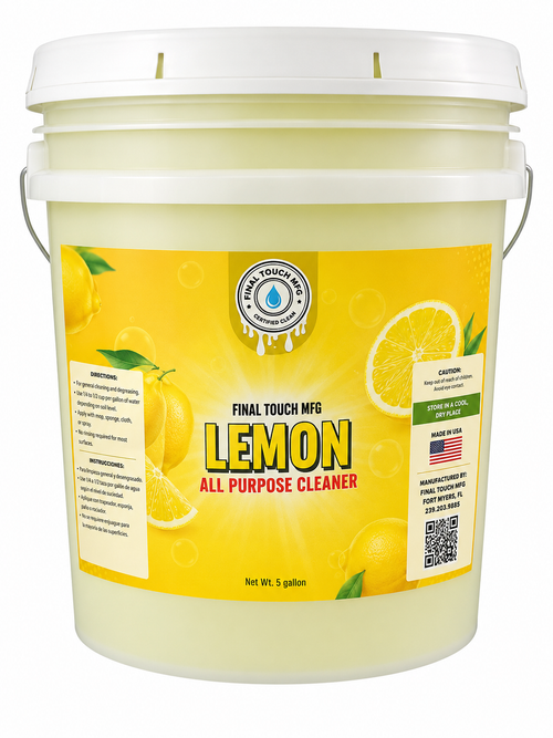 FINAL TOUCH MFG ALL PURPOSE CLEANER – LEMON SCENTED